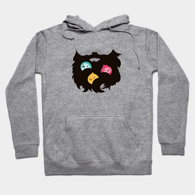 Beard Nest Hoodie by Johnitees